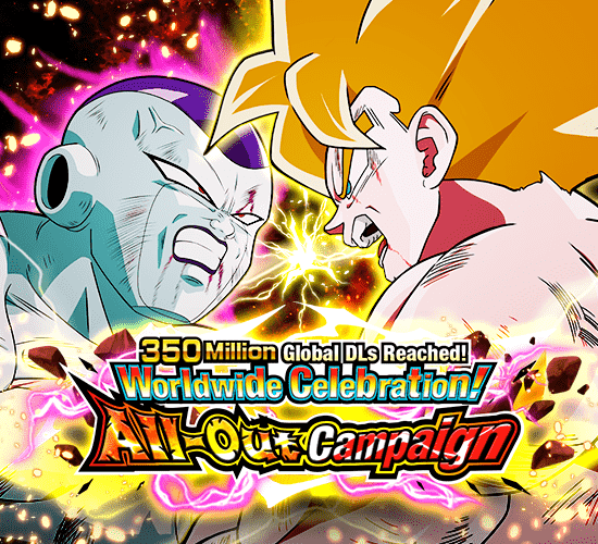 ¡ La "celebración mundial! ¡Campaña total" de Dragon Ball Z Dokkan Battle está en marcha!