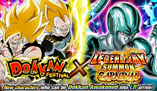 ¡ Dragon Ball Z Dokkan Battle lanza el nuevo festival Dokkan y el carnaval de invocación legendario!