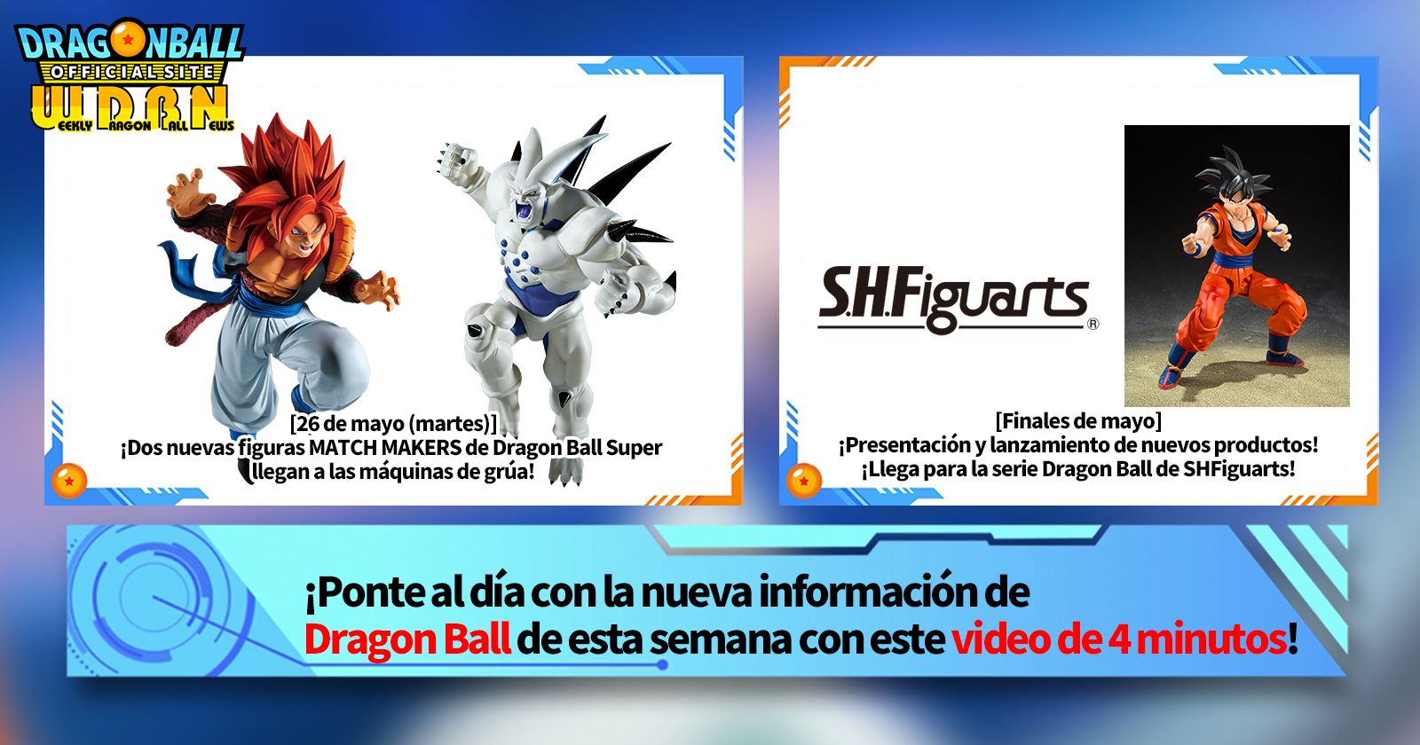 [1 de junio] ¡Noticias semanales de Dragon Ball !