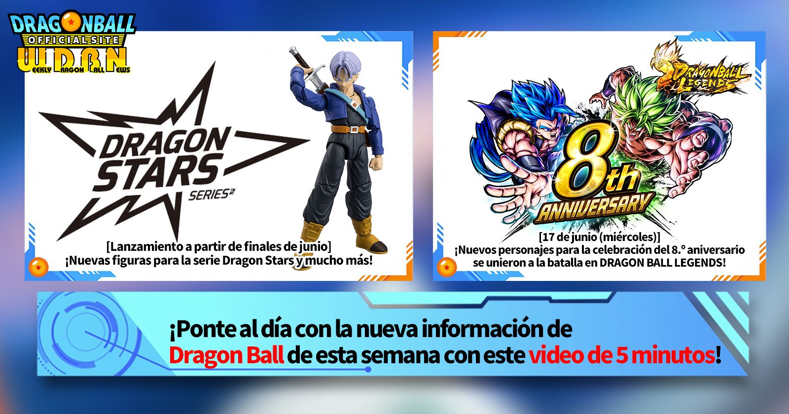 [22 de junio] ¡Noticias semanales de Dragon Ball !