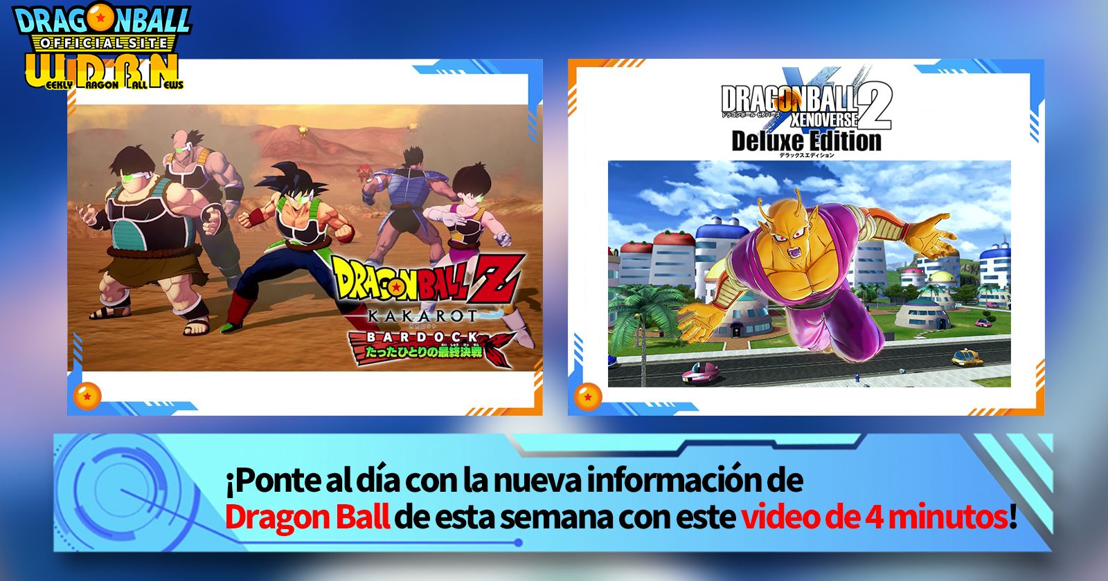 [16 de enero] ¡Transmisión Noticias semanales de Dragon Ball !