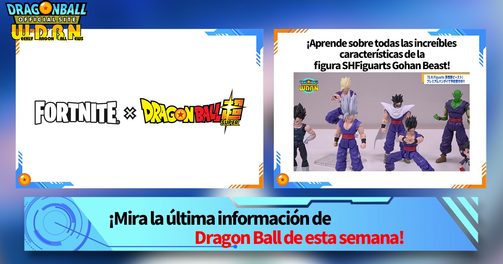 [6 de febrero] ¡Transmisión Noticias semanales de Dragon Ball !