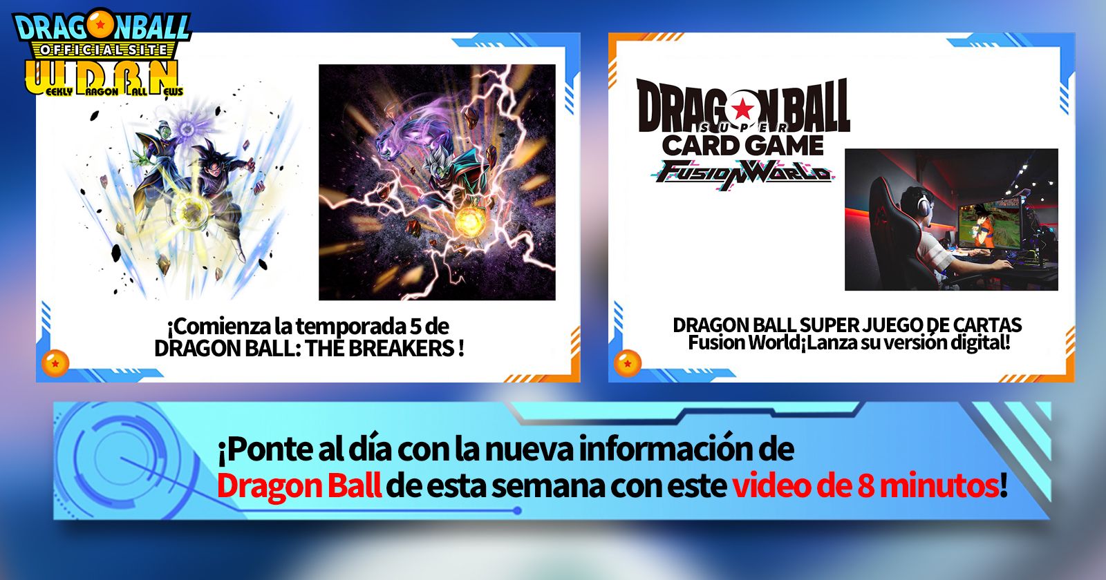 [4 de marzo] ¡Transmisión Noticias semanales de Dragon Ball !