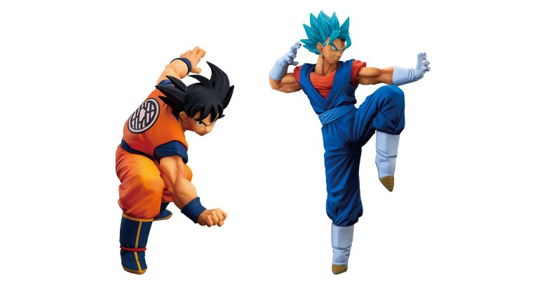Son Goku y Super Saiyan God Super Saiyan Vegito unen al "Goku FES !!" ¡Serie!
