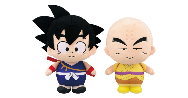 ¡Goku y Krillin de la juventud "Big Plush" están aquí!