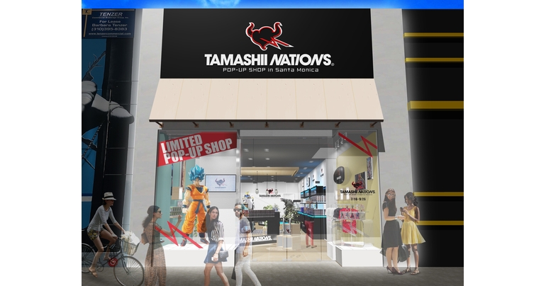 ¡La TAMASHII NATIONS en Santa Mónica" se prepara para abrir en los Estados Unidos!