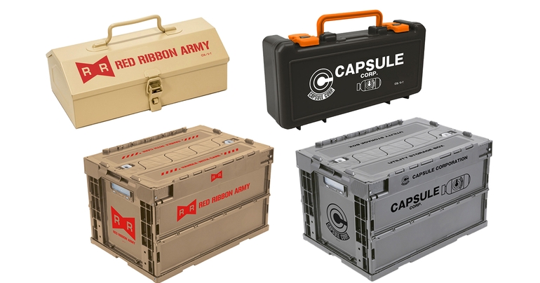 ¡ Artículos de equipamiento de Capsule Corporation y Red Ribbon Army próximamente!