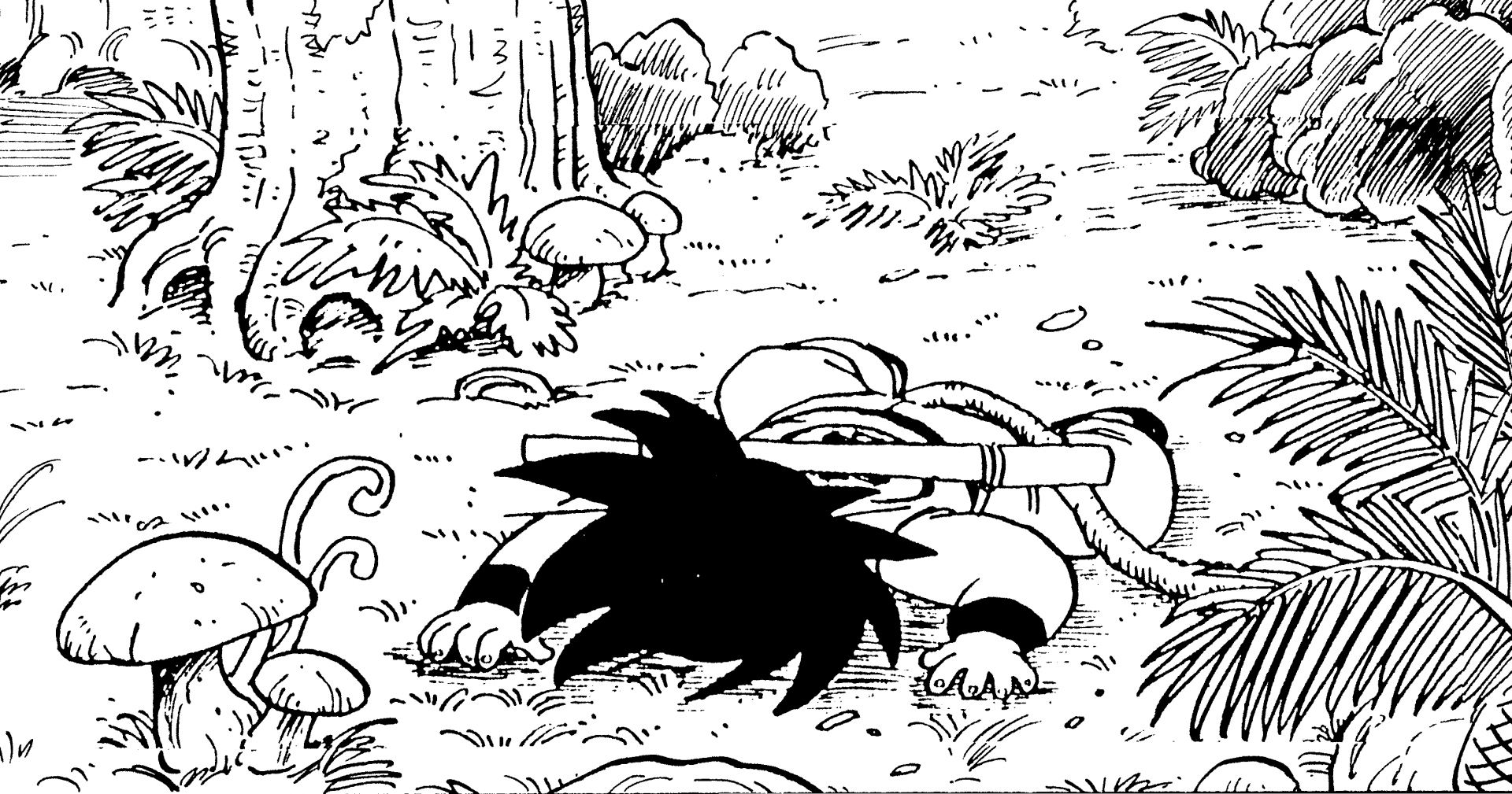 〜 Investigación en profundidad sobre el manga de Dragon Ball: Archivo # 015〜 Diario de viaje mundial: Sitio del primer encuentro de Goku con Yajirobe
