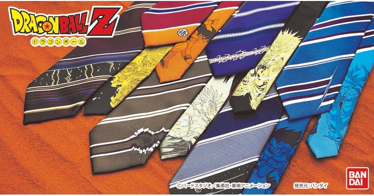 ¡Ya están aquí las corbatas con personajes del anime Dragon Ball Z !