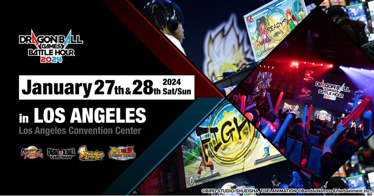 ¡¡Se llevará a cabo “DRAGON BALL Games Battle Hour 2024”!!