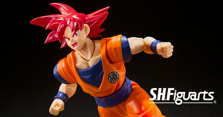 Super Saiyan God Goku - Saiyan God of Virtue - ¡Se une a la serie SHFiguarts!