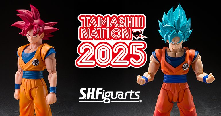 ¡S.H.Figuarts anuncia dos nuevas figuras de Goku! ¡Debutarán en TAMASHII NATION 2025 en Akihabara del 14 al 16 de noviembre (JST)!