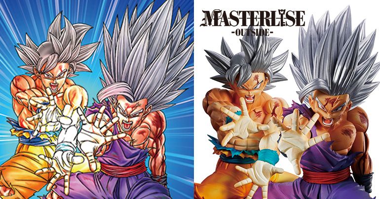 MASTERLISE -OUTSIDE- ¡La figura definitiva de padre e hijo Kamehameha está disponible para todos los que la soliciten a través de la edición de febrero de gran tamaño de V Jump!