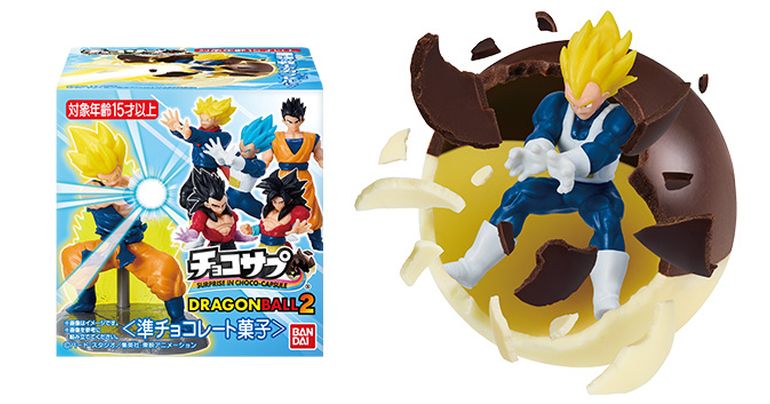 ¡Dragon Ball Choco-Surprise 2 ya está disponible! ¡La segunda entrega de la serie donde los guerreros emergen del delicioso chocolate!