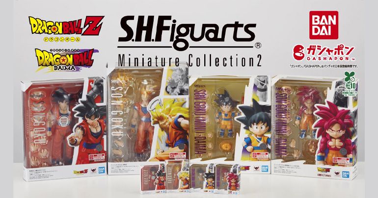 ¡La segunda colección de miniaturas SHFiguarts de Dragon Ball llega a las Máquinas Gashapon !