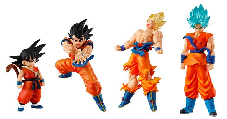 ¡HG Dragon Ball 06 GOKU EDITION 2 llegará a las Máquinas Gashapon de todo Japón a partir de agosto!